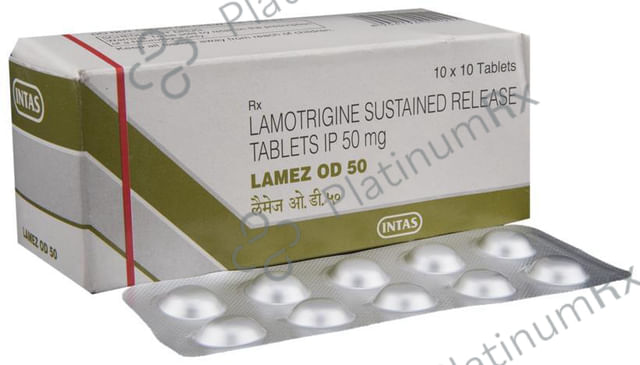 Lamez OD SR 50mg Tablet 10s
