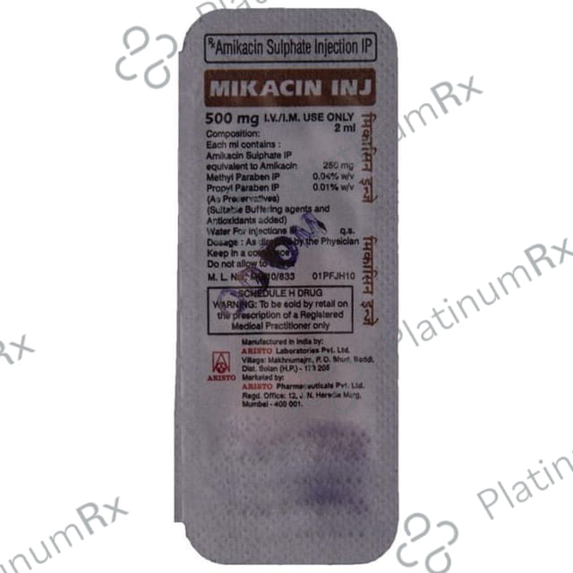 Mikacin 500mg Injection 2ml