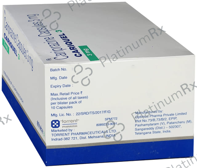 Cariquel 3mg Capsule 10s