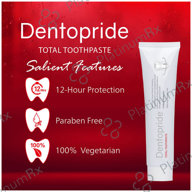 Dentopride Total Toothpaste (100gm Each) 4 Tube