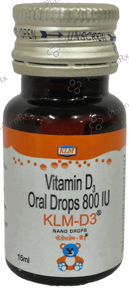 KLM D3 Nano Drops 15ml