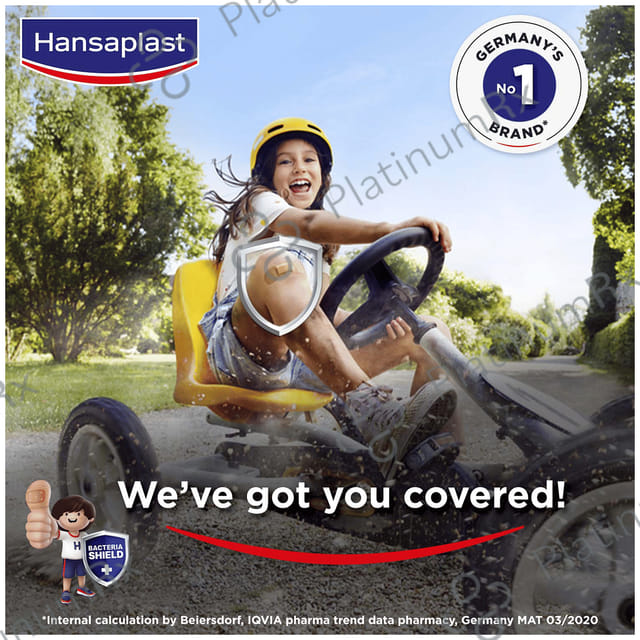 Hansaplast Washproof Medicated Dressing 100s