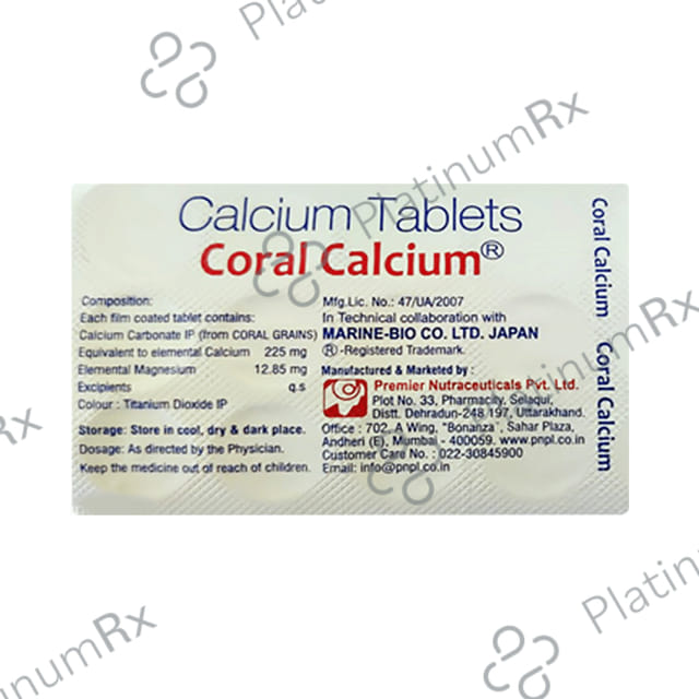 Coral Calcium Tablet 15s