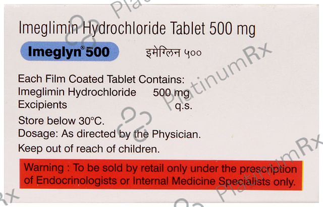 Imeglyn 500mg Tablet 10s