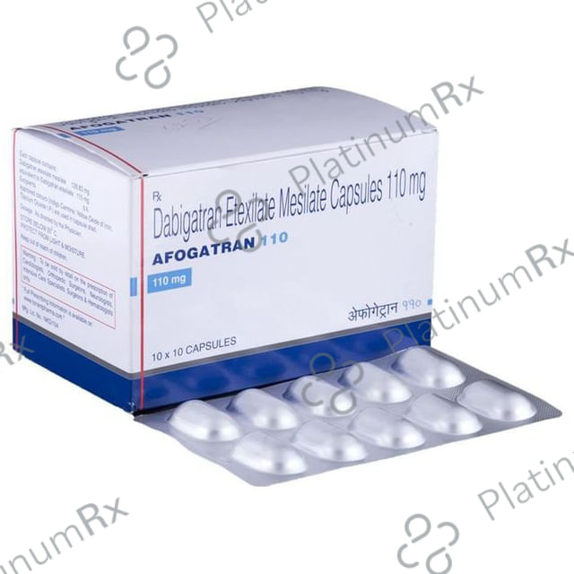 Afogatran 110mg Capsule 10s