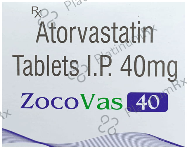 Zocovas 40mg Tablet
