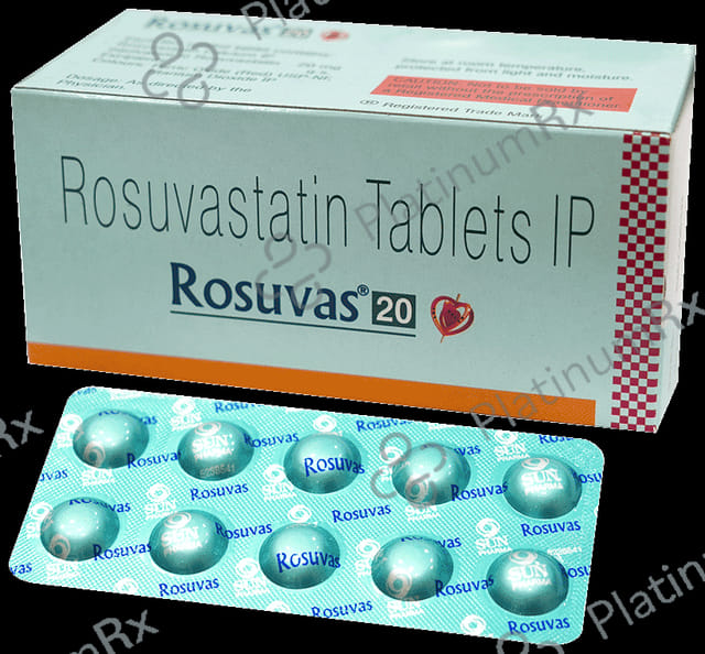 Rosuvas B 180/20mg Tablet 10s