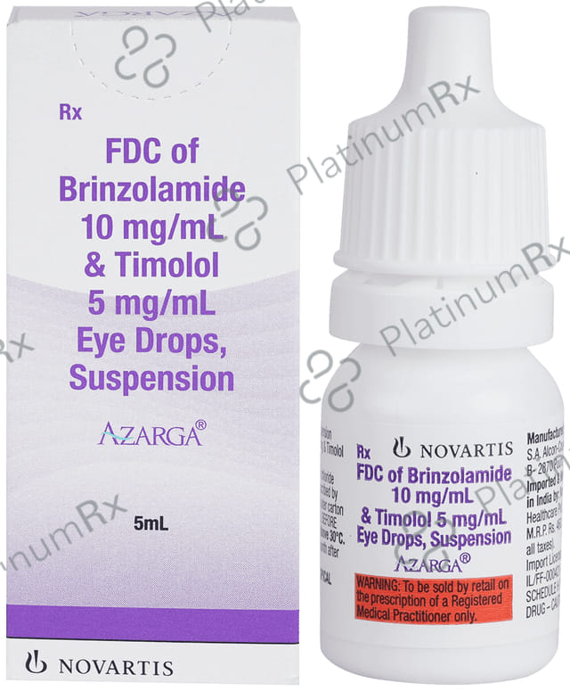 Azarga 10/5mg Eye Drop 5ml