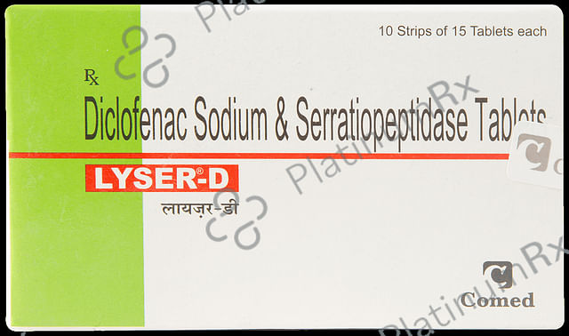 Lyser D 50/10mg Tablet 15s