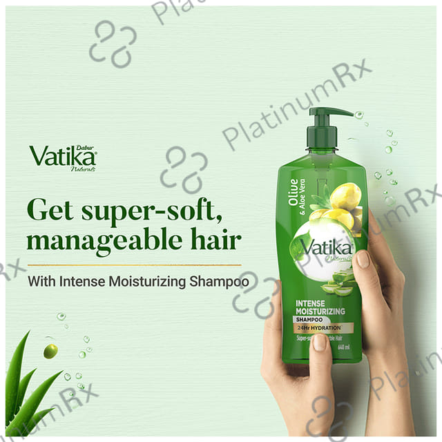 Dabur Vatika Natural Intense Moisturizing Shampoo