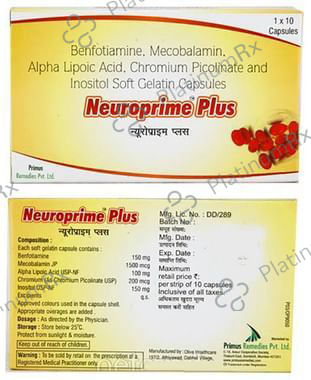 Neuroprime Plus Capsule 10s