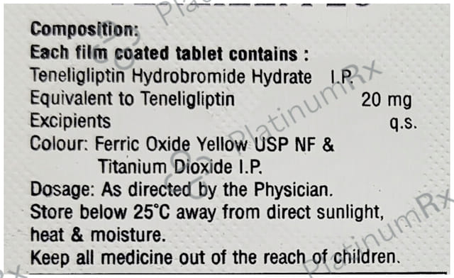 Tenlizem 20 Tablet 15 Tablet