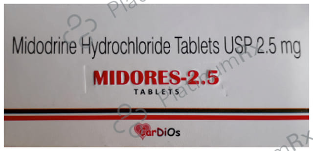 Midores 2.5mg Tablet 10s