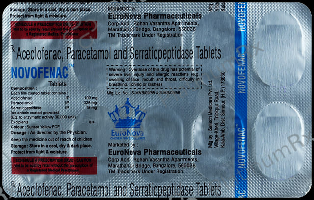 Novofenac Tablet