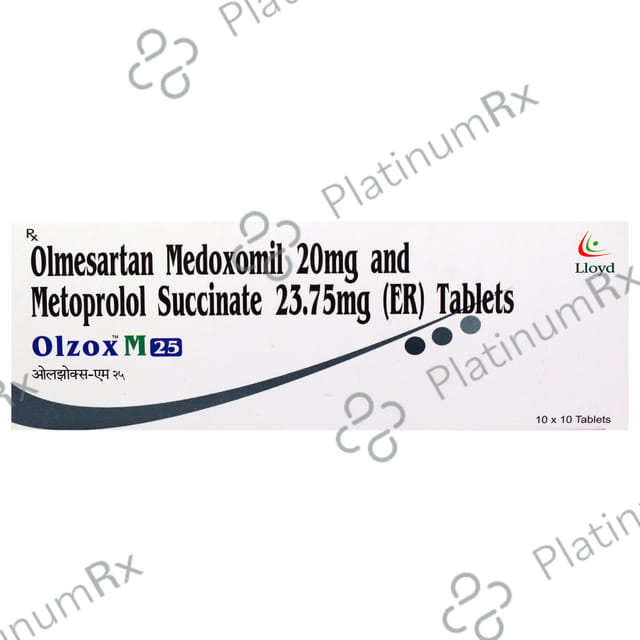 Olzox M 20/25mg Tablet 10s
