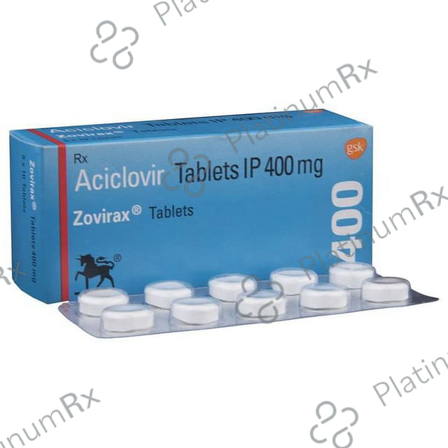 Zovirax 400mg Tablet 10s