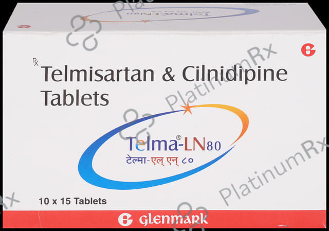 Telma LN 80/10mg Tablet 15s