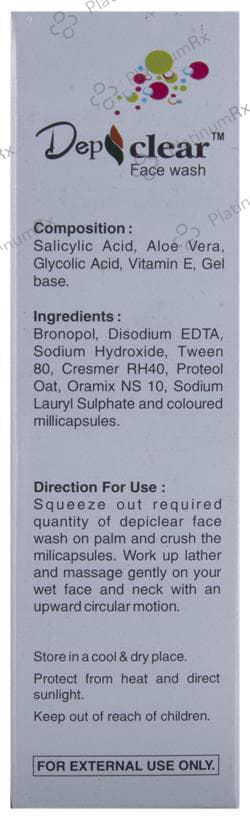 Depiclear Face Wash