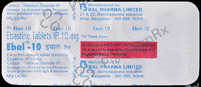 Ebal 10mg Tablet 10s