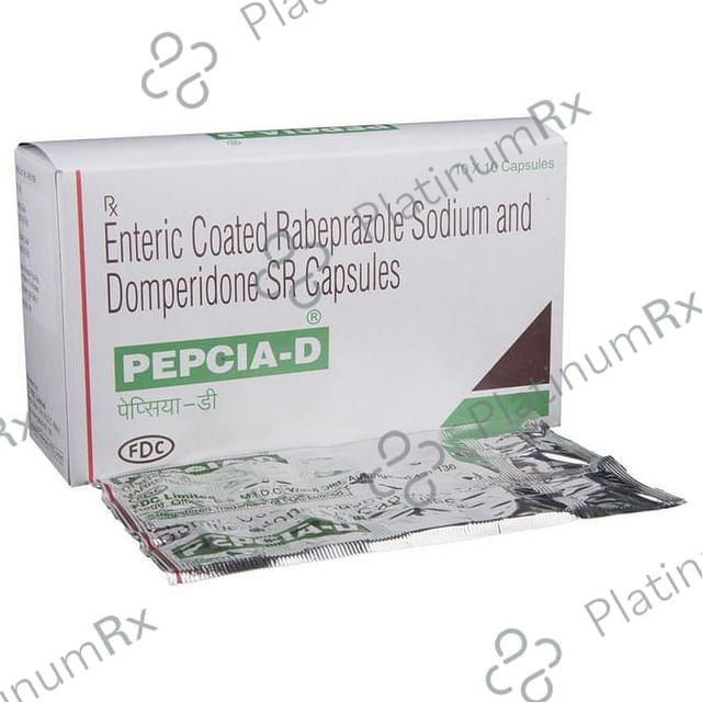 Pepcia D 30/20mg Capsule SR 10s
