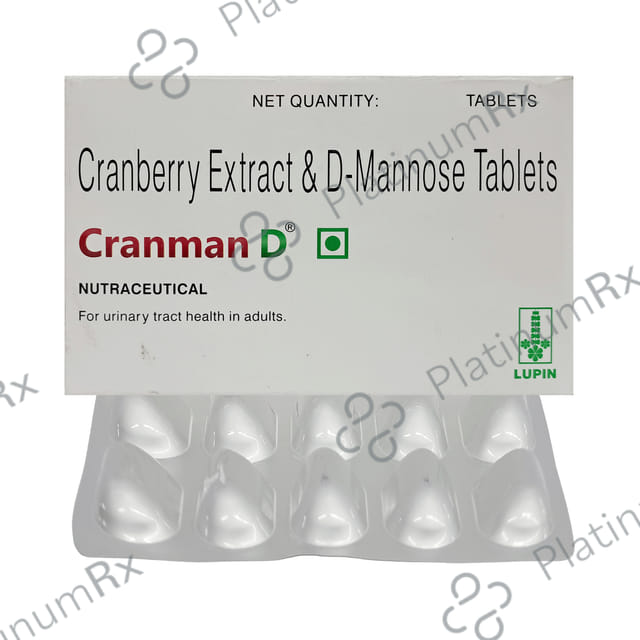 Cranman D 600/300mg Tablet 10s