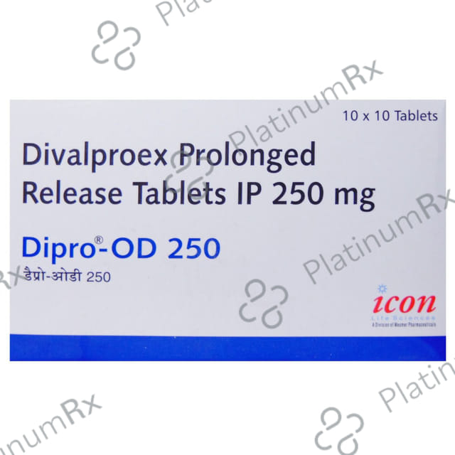 Dipro OD 250mg Tablet