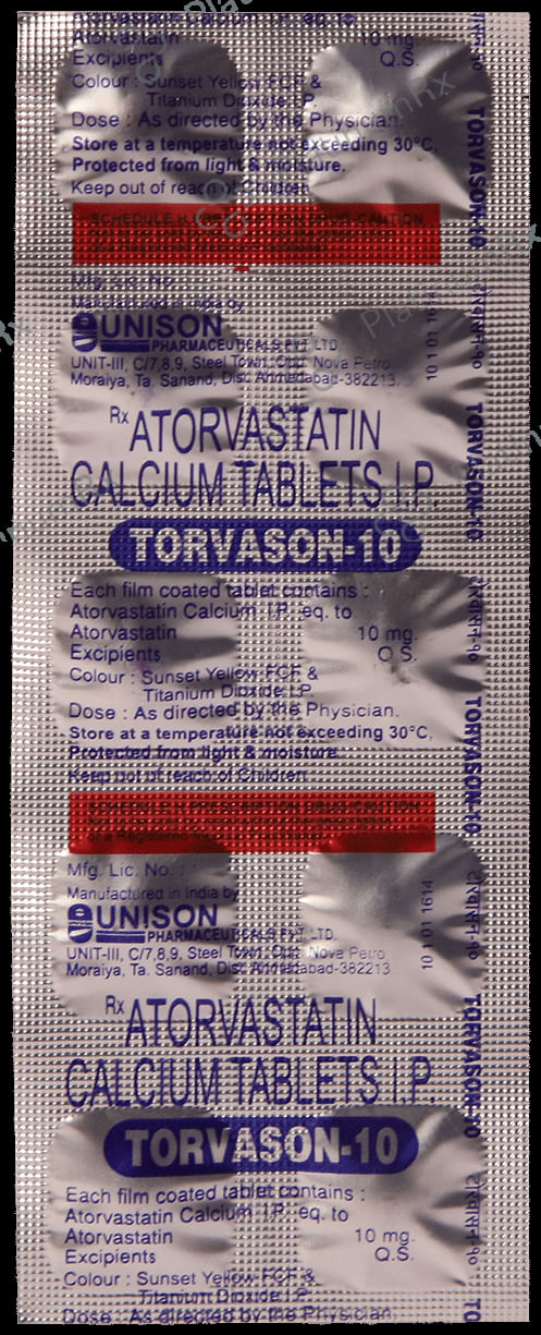 Torvason 10 Tablet