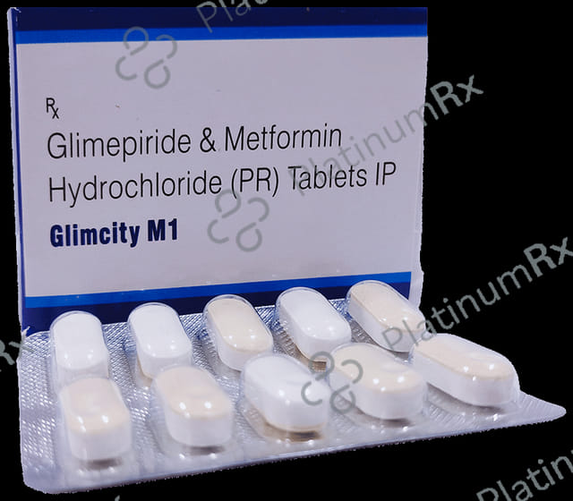 Glimcity M 1 Tablet PR 10s
