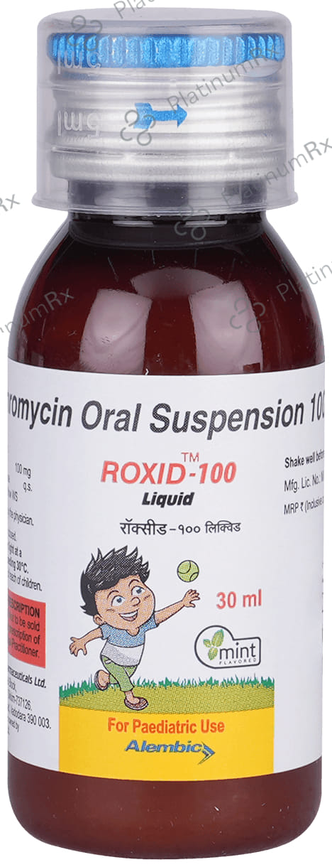 Roxid 100mg Oral Suspension 30ml