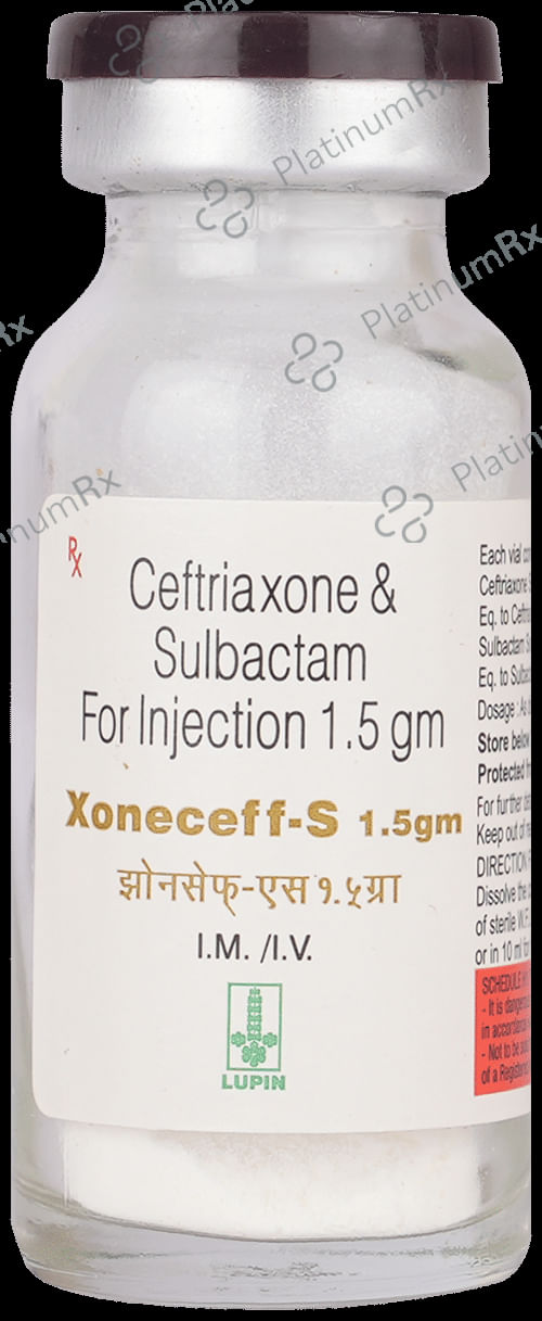Xone Ceff S 1000mg/500mg Injection