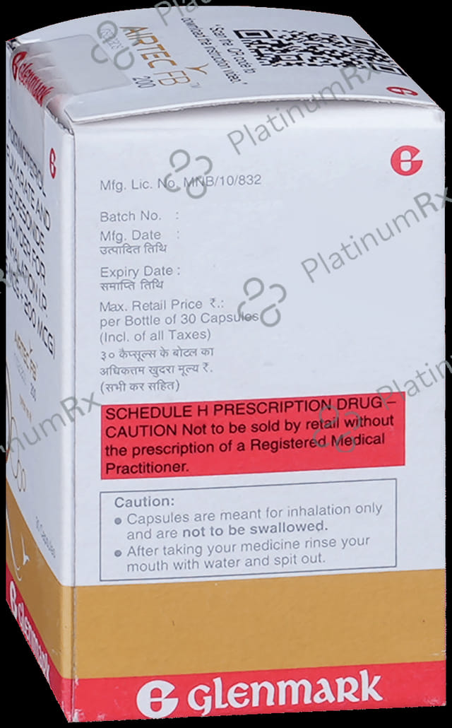 Airtec FB 200/6mcg Instacap 30s