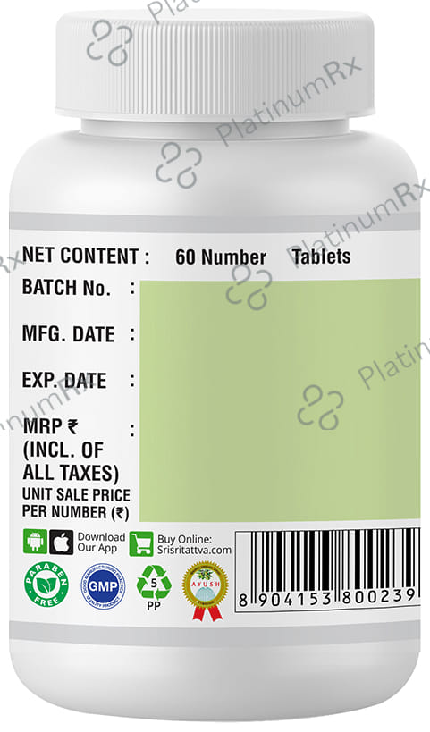 Sri Sri Tattva Shatavari 500mg Tablet