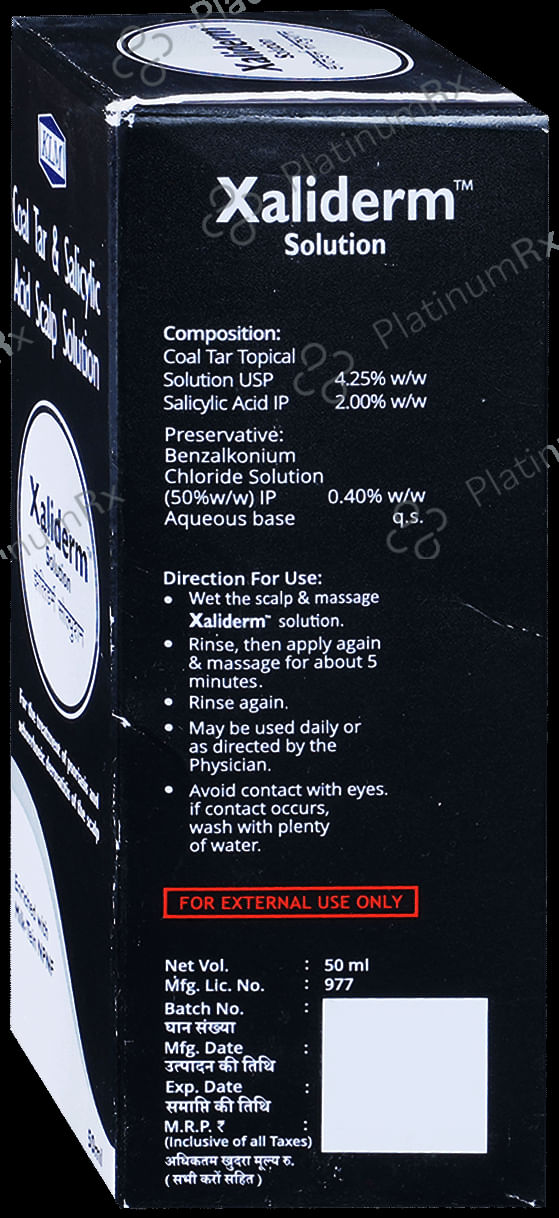 Xaliderm Solution 50ml