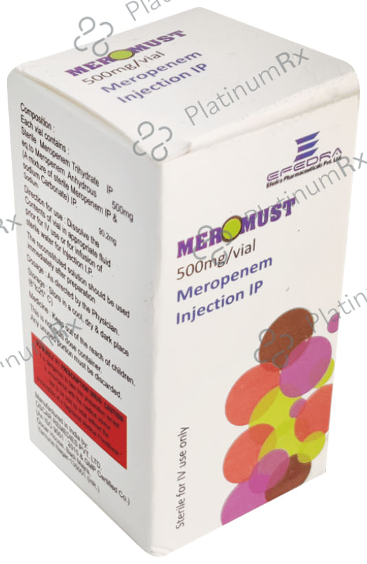 Meromust 500mg Injection