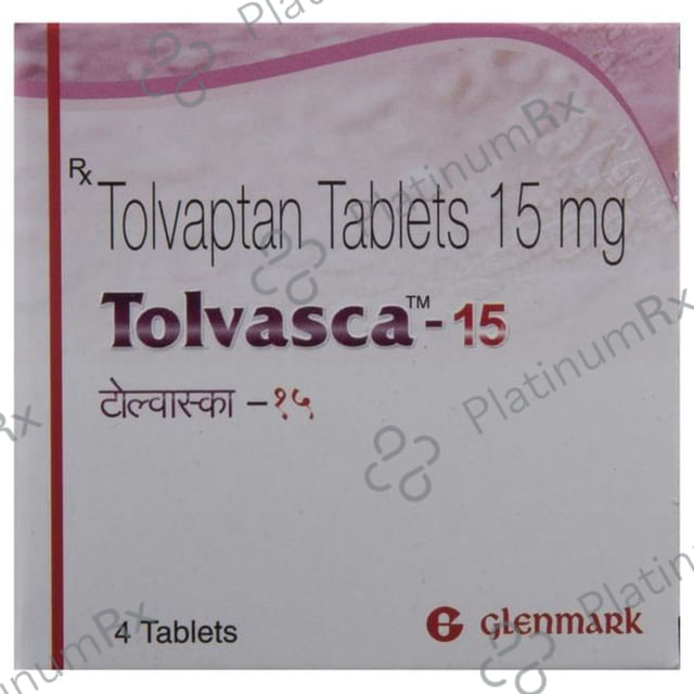 Tolvasca 15mg Tablet 4s
