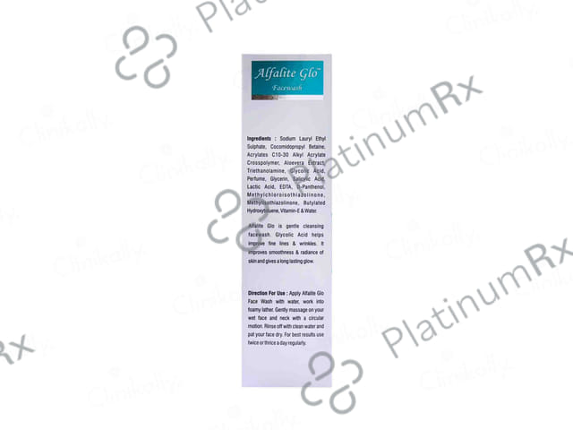 Alfalite Glo Facewash 100gm