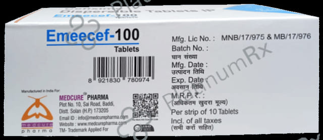 Emeecef 100mg Tablet