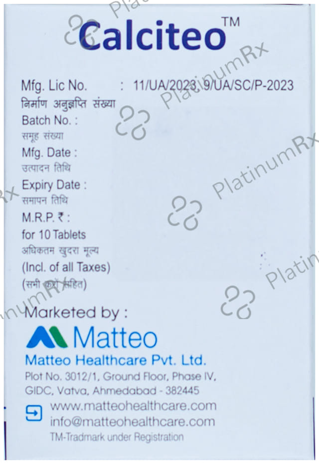 Calciteo Tablet 10s