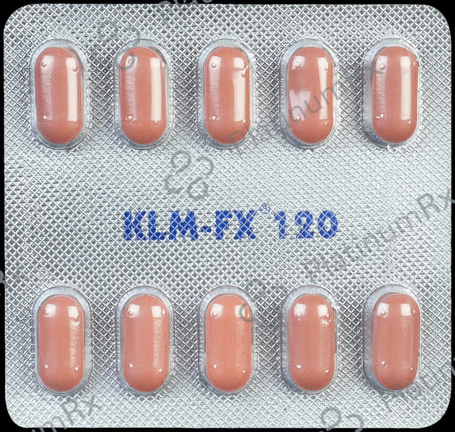 KLM FX 120mg Tablet 10s