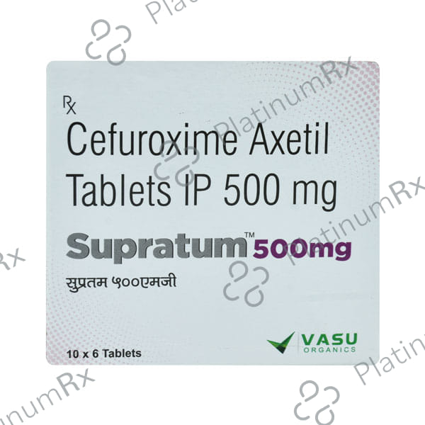 Supratum 500mg Tablet 6s