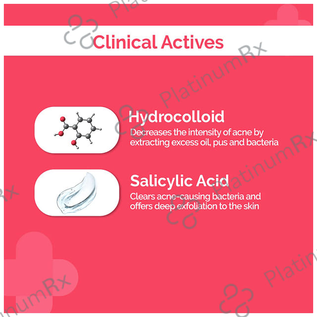 The Derma Co Micro-Tip Salicylic Acid Patch - For Clean & Clear Skin - Paraben & SLS-Free