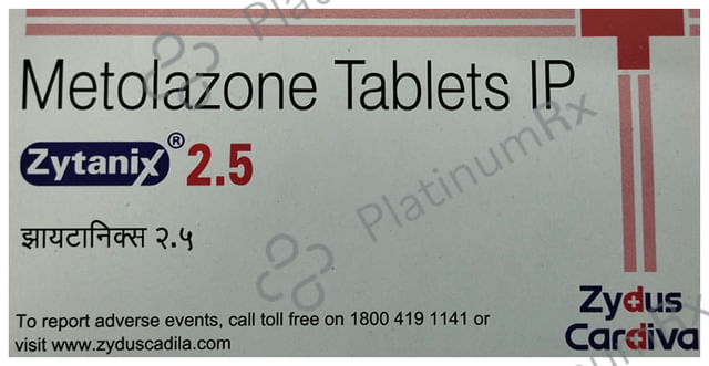 Zytanix 2.5mg Tablet 15s