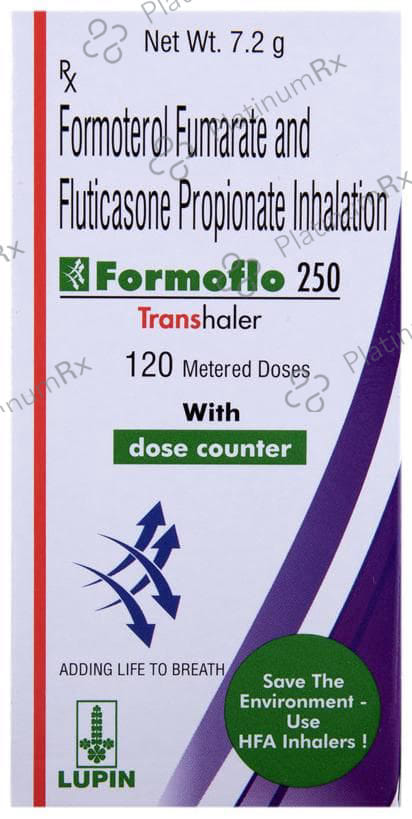 Formoflo 6/250mcg Transhaler 120MDI