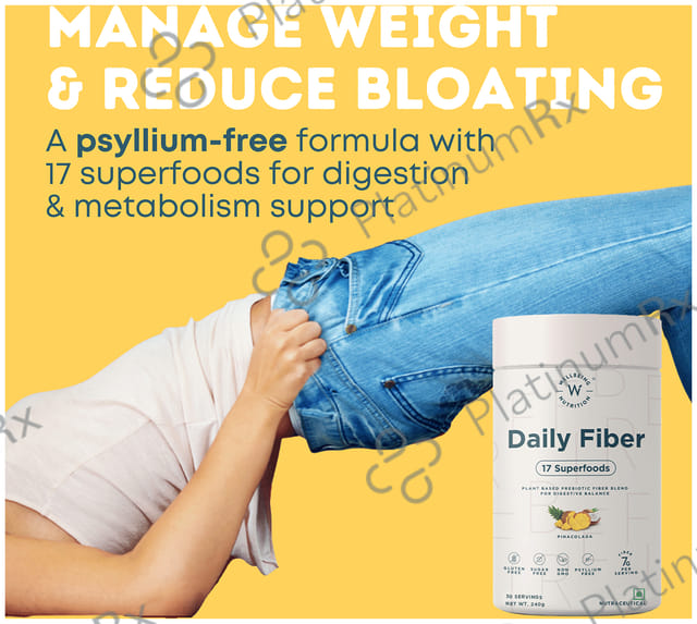 Wellbeing Nutrition Daily Fiber Sachet (7gm Each) Pina Colada