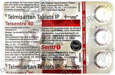 Telsentro 40 Tablet