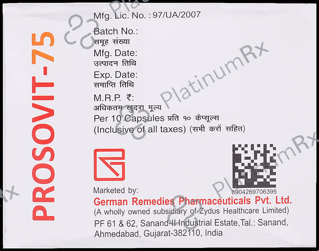 Prosovit 75 Capsule