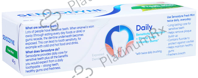 Sensodyne Fresh Mint Toothpaste 40gm