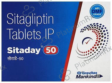 Sitaday 50mg Tablet 15s