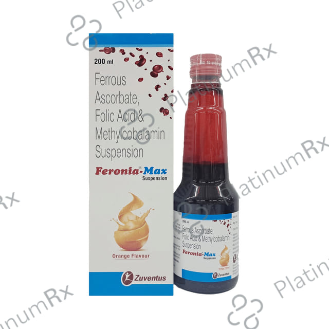 Feronia Max Oral Suspension Orange 200ml