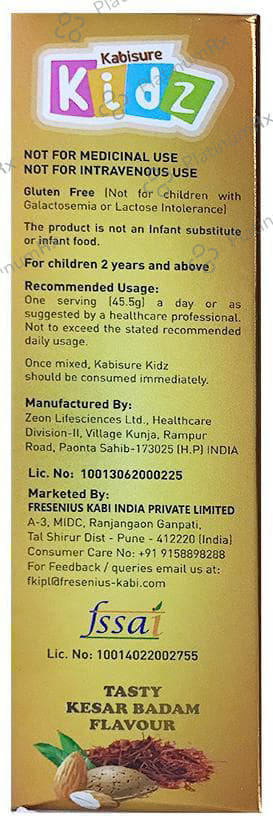 Kabisure Kidz Powder Tasty Kesar Badam 200gm